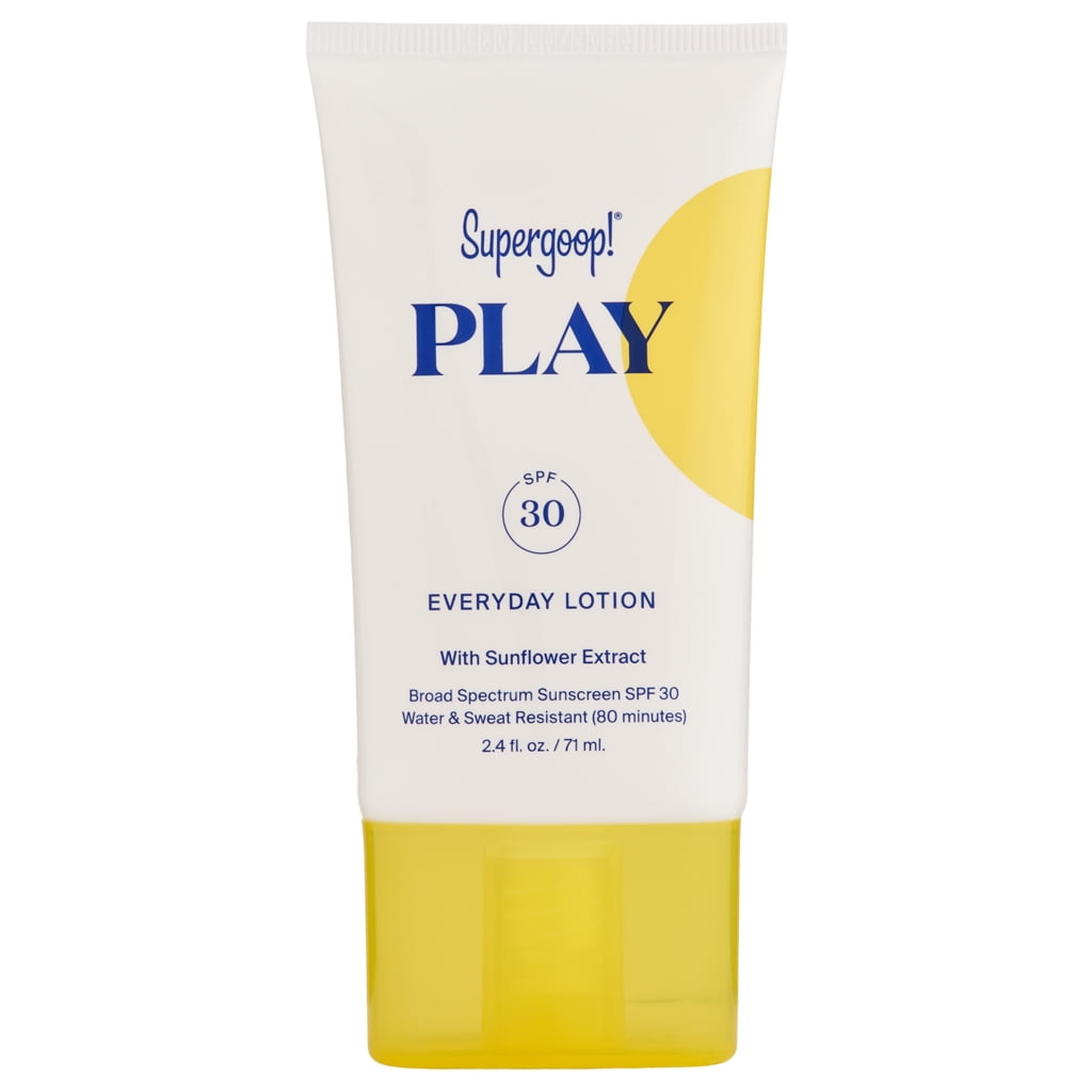 Supergoop Play Everyday Lotion SPF 30 with Sunflower Extract 2.4 oz