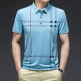 thumbnail image 4 of Akiihool Mens Polo Shirts Short Sleeve Casual Polo Shirts for Men (Light Blue,M), 4 of 5
