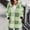 Green, variant on Amidoa Zip up Womens Coats Fleece Beige Hooded Sweatshirt Plaid Dressy House Homewear Jackets for Women Trendy L