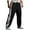 Black, variant on SGMVNU Sweatpants for Men Casual Mens Sweatpants Joggers Wide Leg Sweatpants Trousers with Pocket Drawstring Elastic Waist Color Block Comfort Lightweight Joggers Pants(Dark Gray, XL)