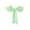 Green, variant on Pre-Tied Chair Bow Ribbon – No-Tie Chair Back Sash for Wedding, Holiday, Hotel, Party Decor – Modern Polyester Bowknot Cover for Banquet or Restaurant Seating