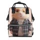 thumbnail image 1 of Disketp Cute Mouse In Glasses Mochila de Pañales de Gran Capacidad con Múltiples Bolsillos, Mochila de Viaje Multifuncional para Bebé, Unisex, Moderna y Resistente, 1 of 6
