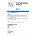 thumbnail image 2 of Rear Disc Brake Caliper Guide Pin Kit - Compatible with 2001 - 2010 Chevy Silverado 2500 HD 2002 2003 2004 2005 2006 2007 2008 2009, 2 of 2