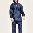 thumbnail image 6 of Awenio Rain Coats for Men Rain Suit Workwear Jacket & Pants Set, Foul Weather Gear for Safety & Comfort, 6 of 9