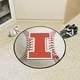 FanMats Université de l'Illinois Tapis de Baseball F0001956 – image 2 sur 5