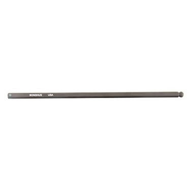 Bondhus 31614 3/8" ProHold Socket Ball End Bit with ProGuard Finish, 6"