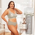 thumbnail image 4 of QYLUX Plus Size Wireless Bras for Women - Supportive Seamless Full Coverage No Underwire Comfort Everyday Bra, 4 of 9