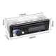 thumbnail image 1 of New car Bluetooth MP3 single-din car card U disk FM radio Bluetooth MP3, 1 Din car radio stereo DVD CD player, 1 of 5