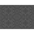 thumbnail image 1 of Ahgly Company Indoor Rectangle Patterned Oil Black Area Rugs, 7' x 10', 1 of 1