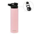 thumbnail image 2 of MIRA 24 oz Stainless Steel Water Bottle - Hydro Vacuum Insulated Metal Thermos Flask Keeps Cold for 24 Hours, Hot for 12 Hours - BPA-Free Spout Lid Cap - Taffy Pink, 2 of 7