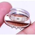 thumbnail image 2 of Golden Sunstone 925 Sterling Silver Ring Size Adjustable (R48), Gemstone Silver Jewelry, New Year Sale, Valentin's Day Gift, 2 of 2