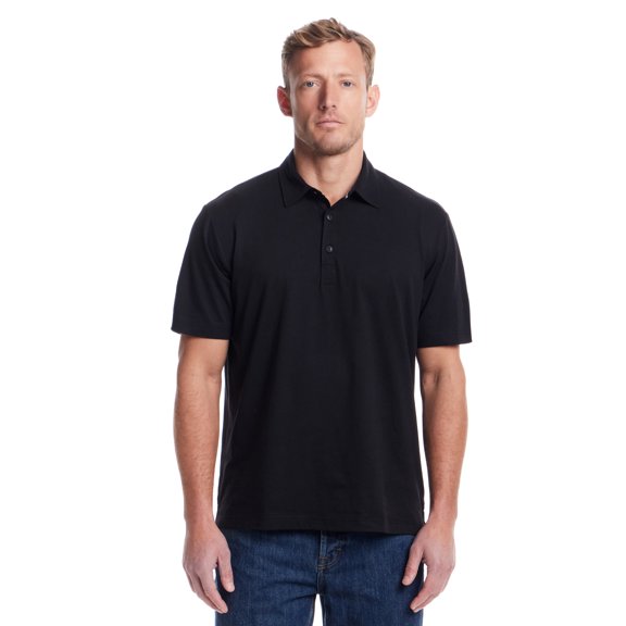 Frontier Threads Men's Sueded Jersey Polo Shirt