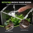thumbnail image 5 of YTAKY Acrylic Jumping Spider Enclosure - Insect Terrarium for Spiders, Reptiles Habitat for Praying Mantis, Tarantula, Snail, Hermit Crab, Frog, 5 of 7