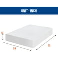 thumbnail image 5 of FDW Full Mattress 12 inch Gel Memory Foam Mattress Medium Firm Mattresses, 5 of 7