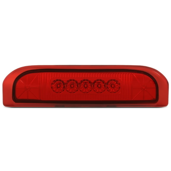 DNA Motoring 3BL-NCUBE09-LED-RD For 2009 to 2014 Nissan Cube Full LED 3rd Tail Brake Light Third Stop Lamp Red 10 11 12 13