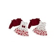thumbnail image 2 of BemeyourBBs Toddler Baby Girls Sets Sleeveless Dress with Long Sleeve Cardigan, 2 of 9