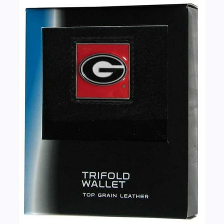 - Georgia Bulldogs Official NCAA Leather Trifold Wallet in Gift Box by Siskiyou
