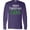Purple, variant on Inktastic Merry Christmas Green Plaid Christmas Trees Long Sleeve T-Shirt