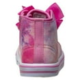 thumbnail image 4 of Laura Ashley Toddler Girls' High Top Lace-up Sneakers - Pink, Size: 6, 4 of 7