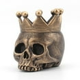 thumbnail image 2 of Skeleton Candle Holder Frightening Resin Candlestick Crafts For Halloween, 2 of 8