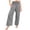 Black#01, variant on Palazzo Pants for Girls Gingham Striped Culottes Flowy High Elastic Waist Wide Leg Casual Pants with Pockets Blue#02 12-13 Years