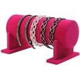 thumbnail image 3 of Soporte de joyería, diadema desmontable, banda para el cabello, horquilla, soporte, organizador, terciopelo, barra en T, cadena de exhibición, pulsera, collar, vitrina MFZFUKR  WL-00847-2, 3 of 6