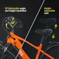 thumbnail image 6 of ESKUTE C200 70-Mile Electric Bike for Adults with 840Wh Removable Battery, 500W Peak Power Ebike, Up to 20MPH Speed, 26" Tires, 7-Speed Step-Over E-Bicycle,Orange with Phonebag & Lock, UL2849 Class 2, 6 of 8