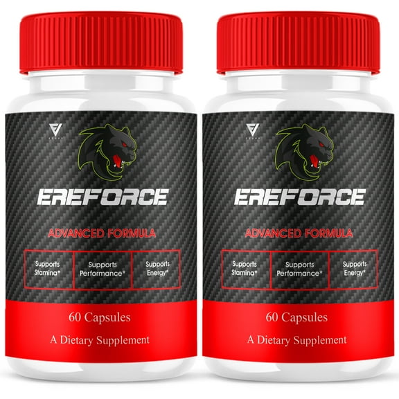 (2 Pack) Ereforce Advanced Formula, Ereforce Daily Health Formula (120 Capsules)