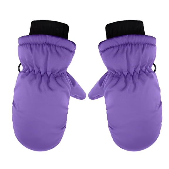 TELOLY Toddler Mittens Winter Snow Glove Waterproof Mitten Warm Kid Ski Gloves for Boys Girls