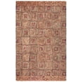 thumbnail image 2 of SAFAVIEH Aspen Chedomir Geometric Squares Wool Area Rug, Pink/Blue, 5' x 8', 2 of 9