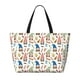 thumbnail image 2 of Fotbe Barbecue Gnomes Bolsa de Viaje para Playa - Resistente al Agua, Bolsa Tote de Gran Capacidad y Ligera con 7 Bolsillos para Mujeres y Hombres, 2 of 7