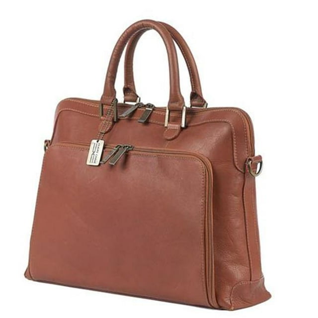 Claire Chase 600004991948 Charlotte Briefcases, Rustic Brown