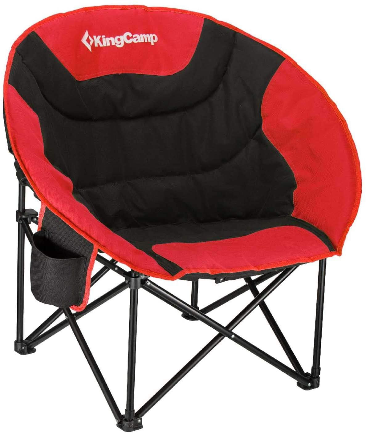 DecorX Camping Chair Moon Round Saucer Chair Folding