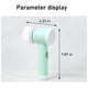 thumbnail image 3 of Cepillo de limpieza eléctrico recargable | 3 cabezales de cepillo reemplazables | Batería de 1200mAh | Carga USB | Fregadora multisuperficie para baño, paredes de cocina, azulejos | Verde Menta, 3 of 9