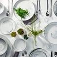thumbnail image 2 of Marble Porcelain Dinnerware Set, 16 Piece Service for 4, Matte Gray, 2 of 6