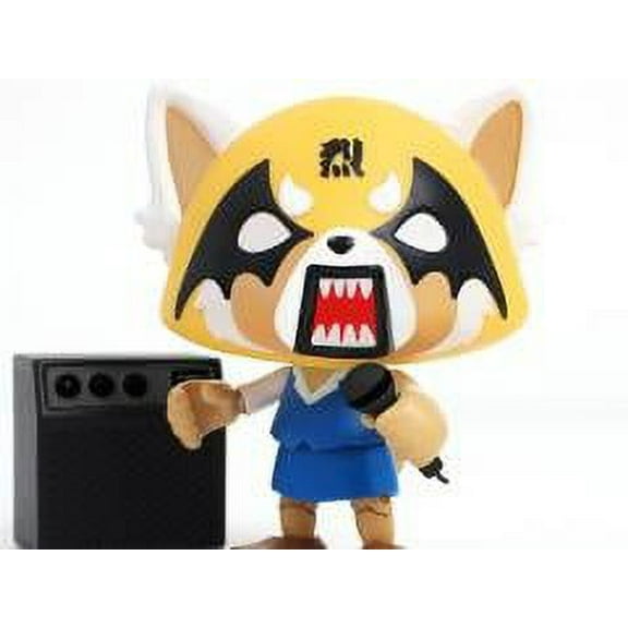 The Loyal Subjects Aggretsuko Karaoke Vinyl Figure Collectible 3.25 Inch
