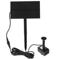 JMXIANG Solar Fountain Pump Solar Water Pump Outdoor Water Feature