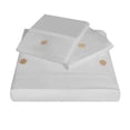 thumbnail image 2 of Superior Gina Organic Cotton Duvet Cover Set, King/California King, Silver, 2 of 9