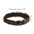 thumbnail image 4 of Unique Bargains 1 Pc Stretch Sequins Headbands for Women Coffee Color, 4 of 6