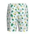 thumbnail image 4 of Yiaed Pineapple for Men's Soft Sleep Pajama Short Lounging Pajama Shorts-Large, 4 of 8