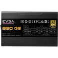 thumbnail image 3 of EVGA SuperNOVA 850 G6, 80 Plus Gold 850W, Fully Modular, Eco Mode with FDB Fan, 100% Japanese Capacitors,10 Year Warranty, Includes Power ON Self Tester, Compact 140mm Size, 220-G6-0850-X1, 3 of 8