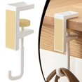 thumbnail image 2 of Cozival Desk Hook, Purse Hook for Table, Purse Holder for Table, Clip-On, No-Drill, Portable Bag Hanger for Office, Classroom, and Dining Areas, 2 of 6
