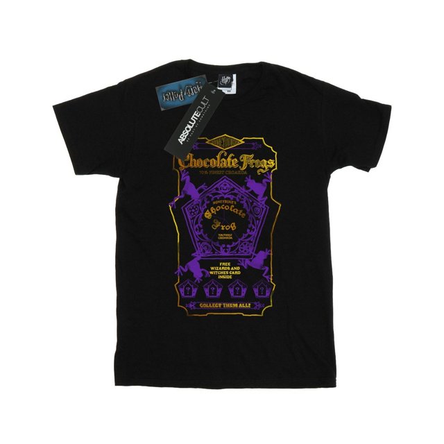 Harry Potter T-Shirt Étiquette Colorée Grenouilles en Chocolat pour Hommes