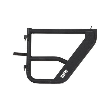 Body Armor 2018-2023 Fits Jeep Wrangler JL 2019-2023 Gladiator JT Tube Doors Rear Pair Black JL-6155