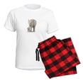 thumbnail image 5 of CafePress - Mother And Baby Elephant Women's Light Pajamas - Women's Short Sleeve Print T-Shirt and Pants Light Cotton Pajama Set, 5 of 7