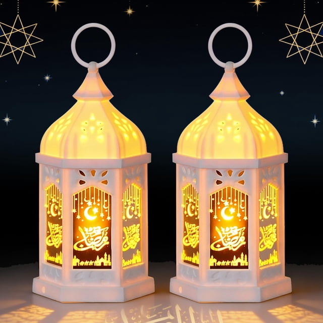 Faroles ilifemate para Ramadán y Eid, paquete de 2
