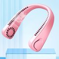 thumbnail image 1 of Mini ventilador deportivo sin aspas Ventiladores de cuello de bajo ruido Accesorios para exteriores (rosa), 1 of 5