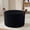 Black, variant on XLarge Round Cotton Rope Storage Basket Bin Organizer Laundry Hamper with Leather Handles, 21 x 21 x 14, Extra Large Blanket Woven Toy Basket for Baby Nursery - Cream