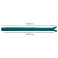 thumbnail image 3 of YKK® #3 Lightweight Closed-End Zipper, 13.5 Inch Length, Channel Blue 906 (100 Pack), 3 of 3