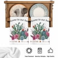 thumbnail image 5 of Tropical Plants Kitchen Towels Set of 3, Country Summer Botanical Cactus Plants Absorbent Dish Towels for Kitchen, Microfiber Hand Towel, Quick Drying Tea Towel for Cleaning Decorative Dishcloths, 5 of 7